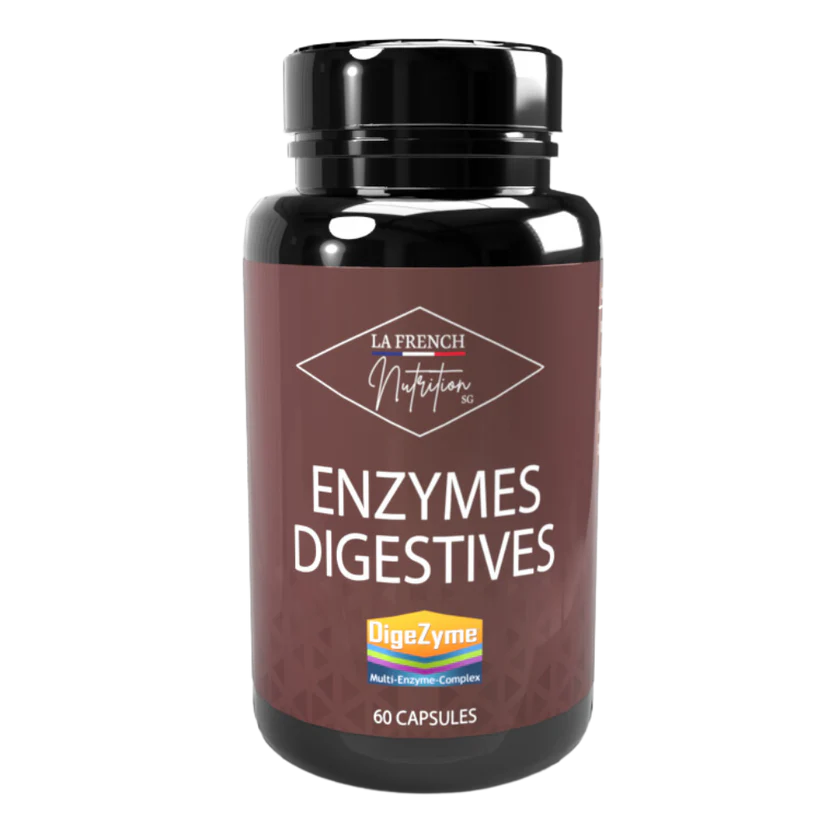 COMPLEXE D'ENZYMES DIGESTIVES - LA FRENCH NUTRITION - Diét-éthique