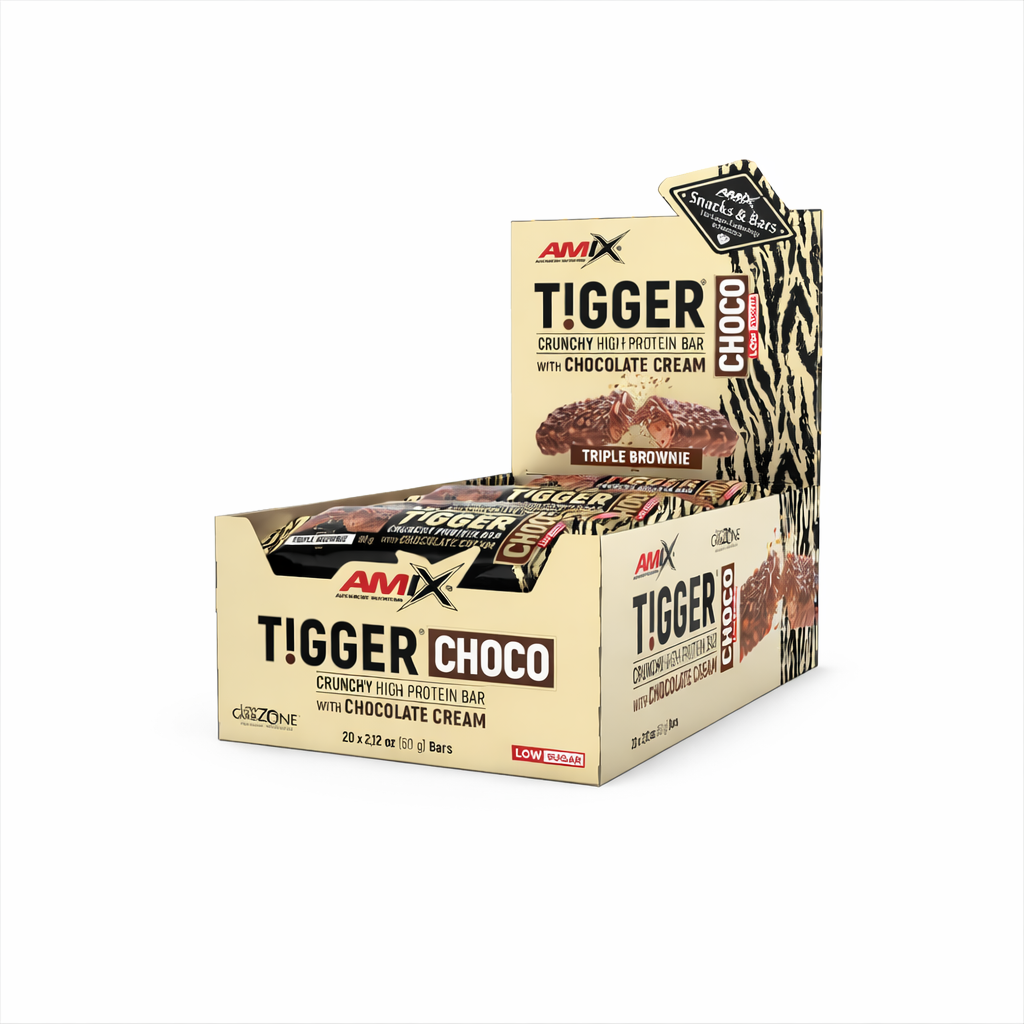 BARRE PROTEINEE TIGGER CRUNCHY 60G - AMIX