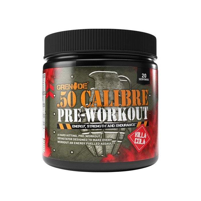 .50 CALIBRE PRE WORKOUT GRENADE 232gr - Diét-éthique
