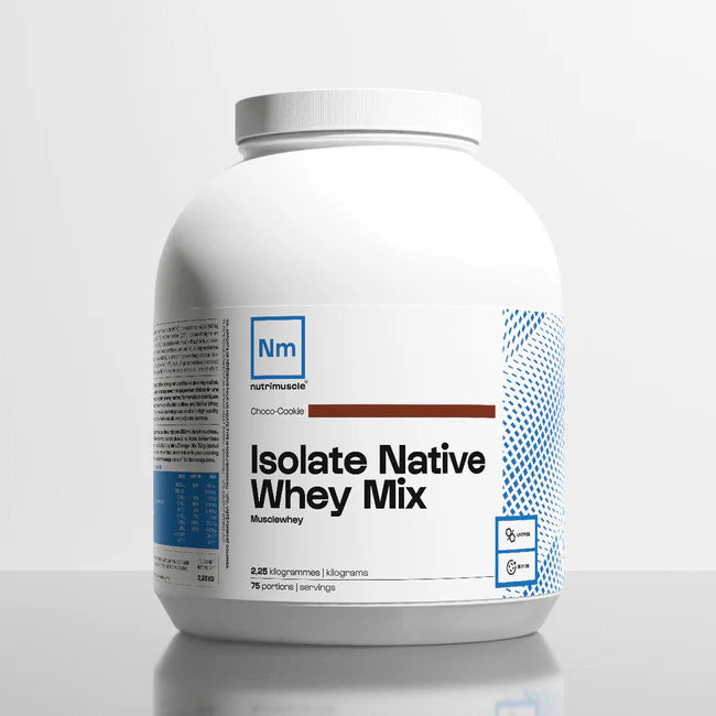 ISO NATIVE WHEY MIX - NUTRIMUSCLE - Diét-éthique