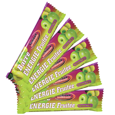 Barre Energie Fruitée - Lot de 5 barres FENIOUX - Diét-éthique