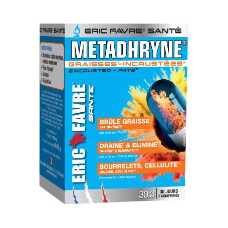 Bruleur de graisse Metadhryne 90comprimés - Eric FAVRE - Diét-éthique