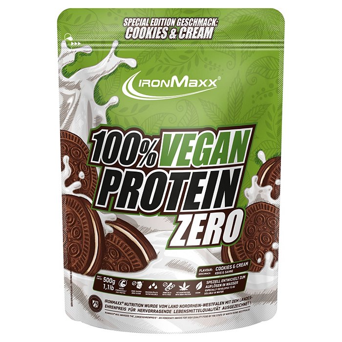 100% VEGAN PROTEIN ZERO - IRON MAXX