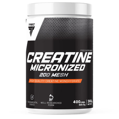 CREATINE MICRONIZED 200MESH - TREC NUTRITION - Diét-éthique