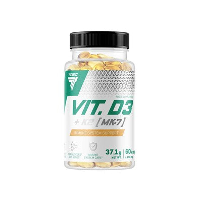 Vit D3 + K2 [MK-7] - TREC NUTRITION - Diét-éthique