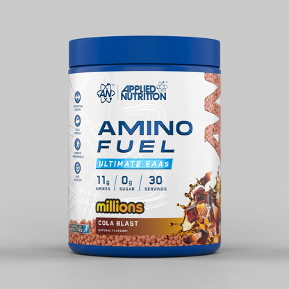 AMINO FUEL EAA 390G - APPLIED NUTRITION - Diét-éthique