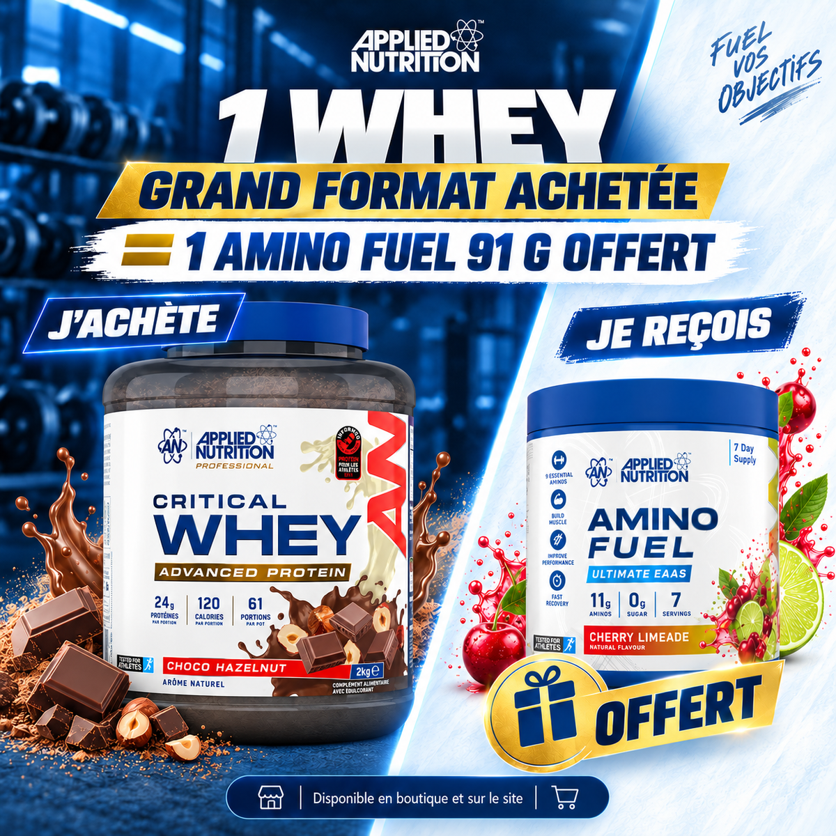 CRITICAL WHEY - APPLIED NUTRITION - Diét-éthique