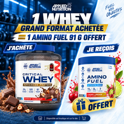 CRITICAL WHEY - APPLIED NUTRITION - Diét-éthique