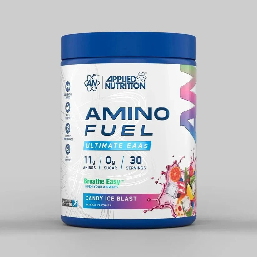 AMINO FUEL EAA 390G - APPLIED NUTRITION - Diét-éthique