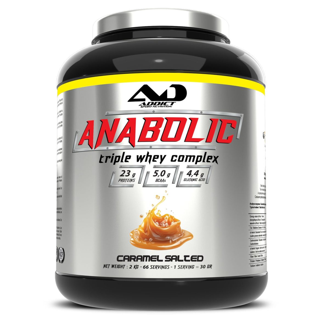 ANABOLIC TRIPLE WHEY COMPLEX - ADDICT - Diét-éthique