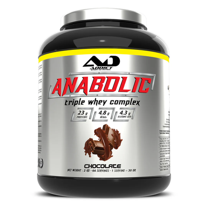 ANABOLIC TRIPLE WHEY COMPLEX - ADDICT - Diét-éthique