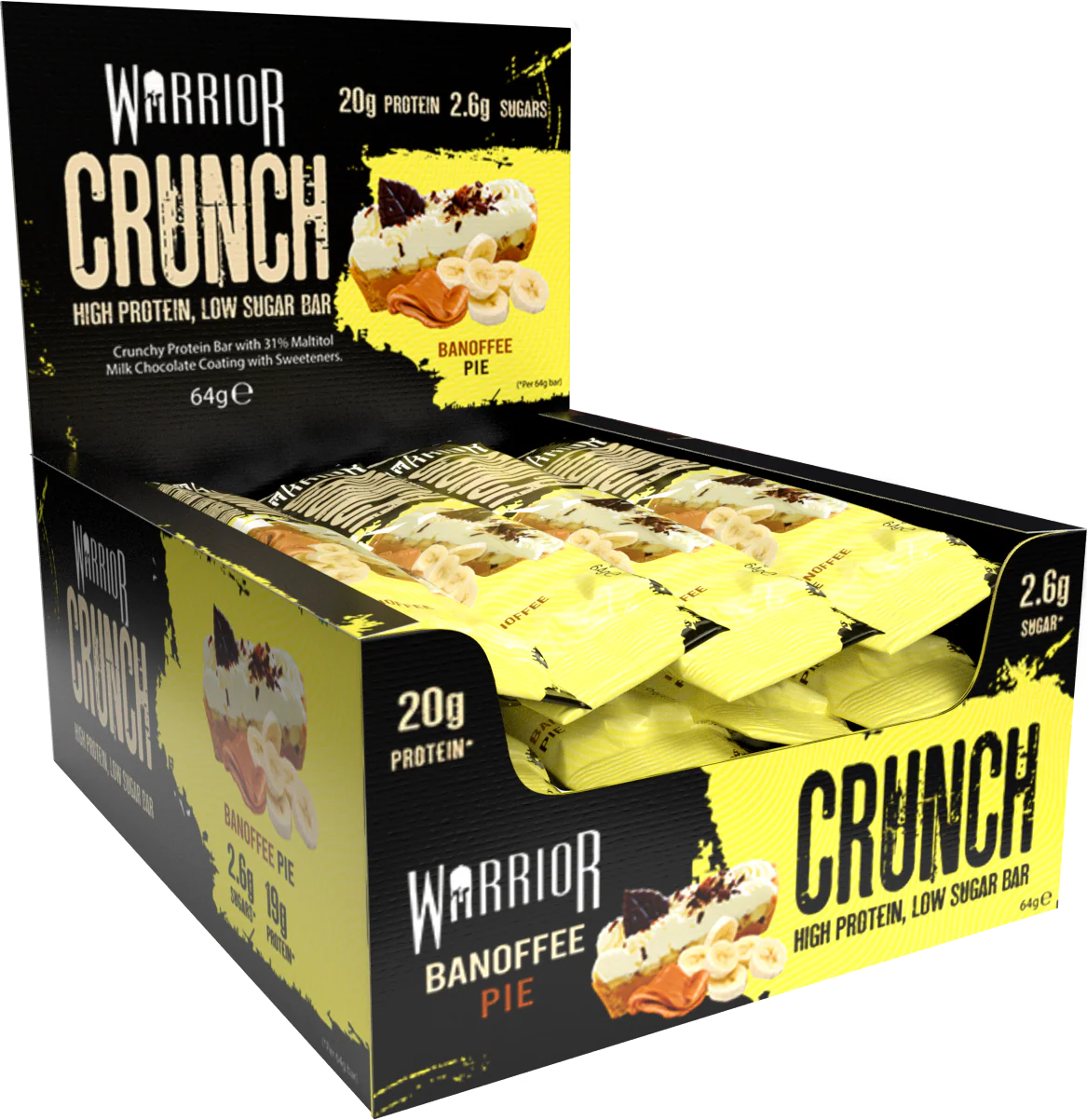 Crunch Bar Protéin - WARRIOR - Diét-éthique
