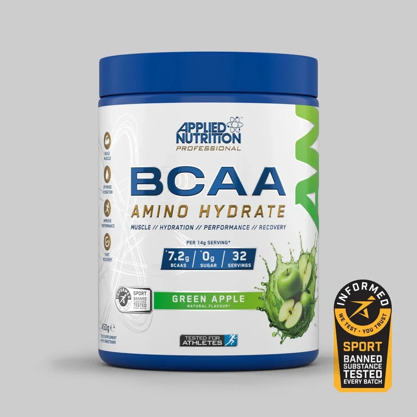 BCAA AMINO-HYDRATE 450G - APPLIED NUTRITION - Diét-éthique