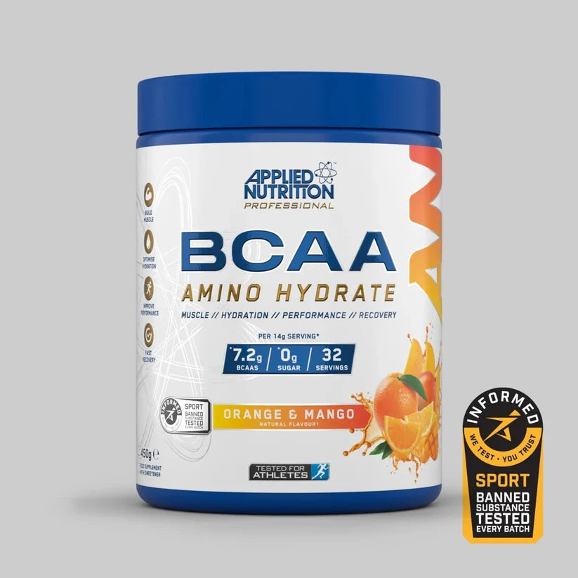 BCAA AMINO-HYDRATE 450G - APPLIED NUTRITION - Diét-éthique