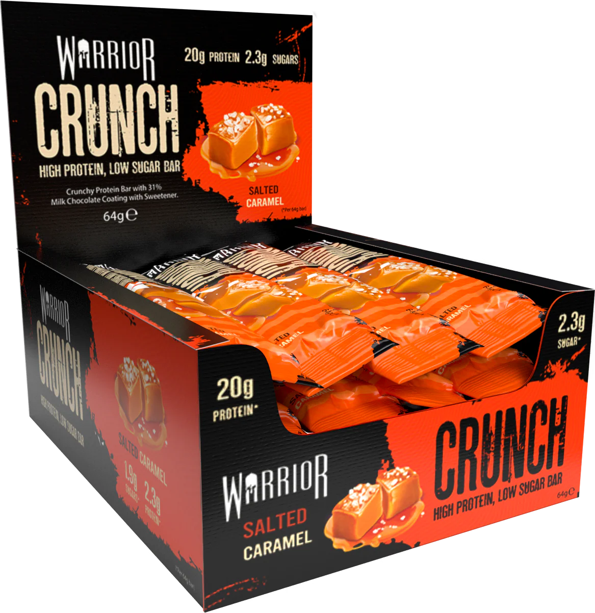 Crunch Bar Protéin - WARRIOR - Diét-éthique