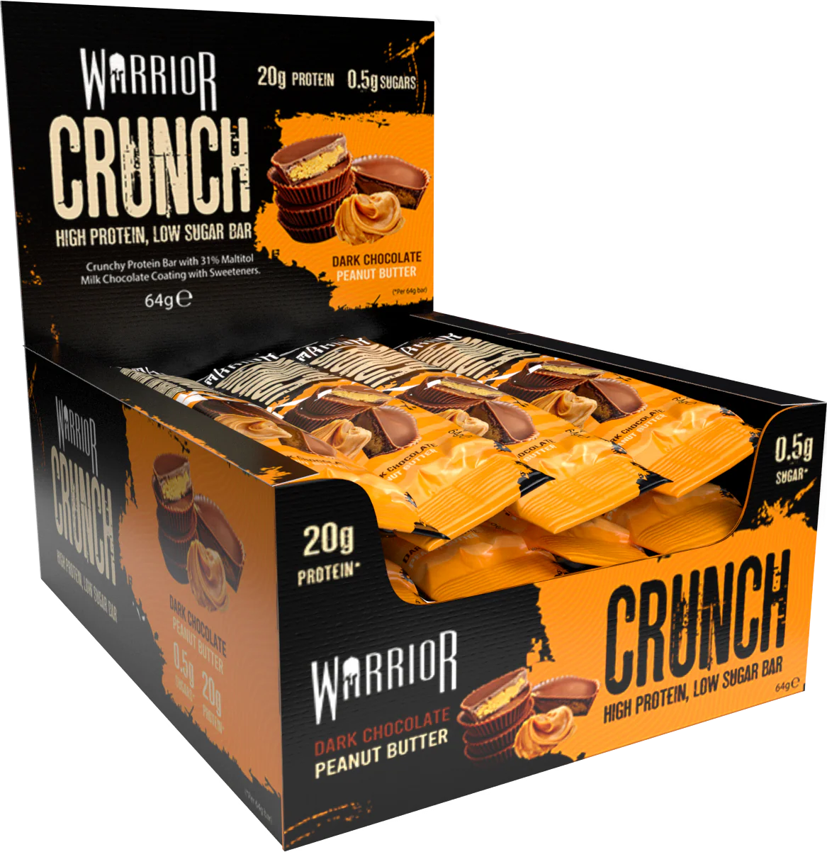 Crunch Bar Protéin - WARRIOR - Diét-éthique