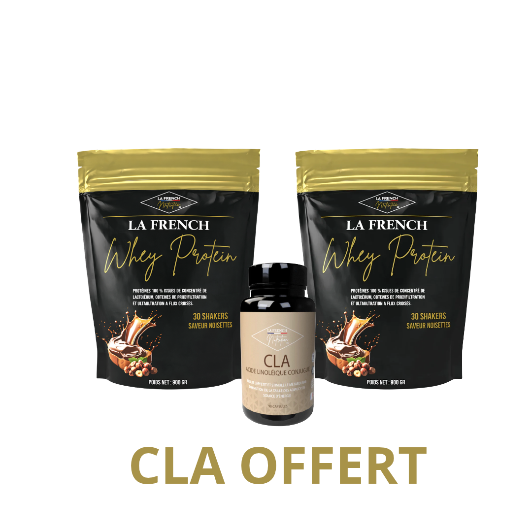 WHEY PROTEIN 900G - LA FRENCH NUTRITION - Diét-éthique