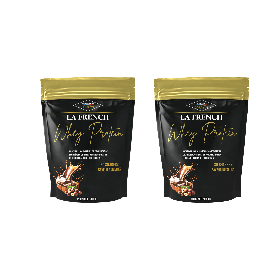 WHEY PROTEIN 900G - LA FRENCH NUTRITION - Diét-éthique