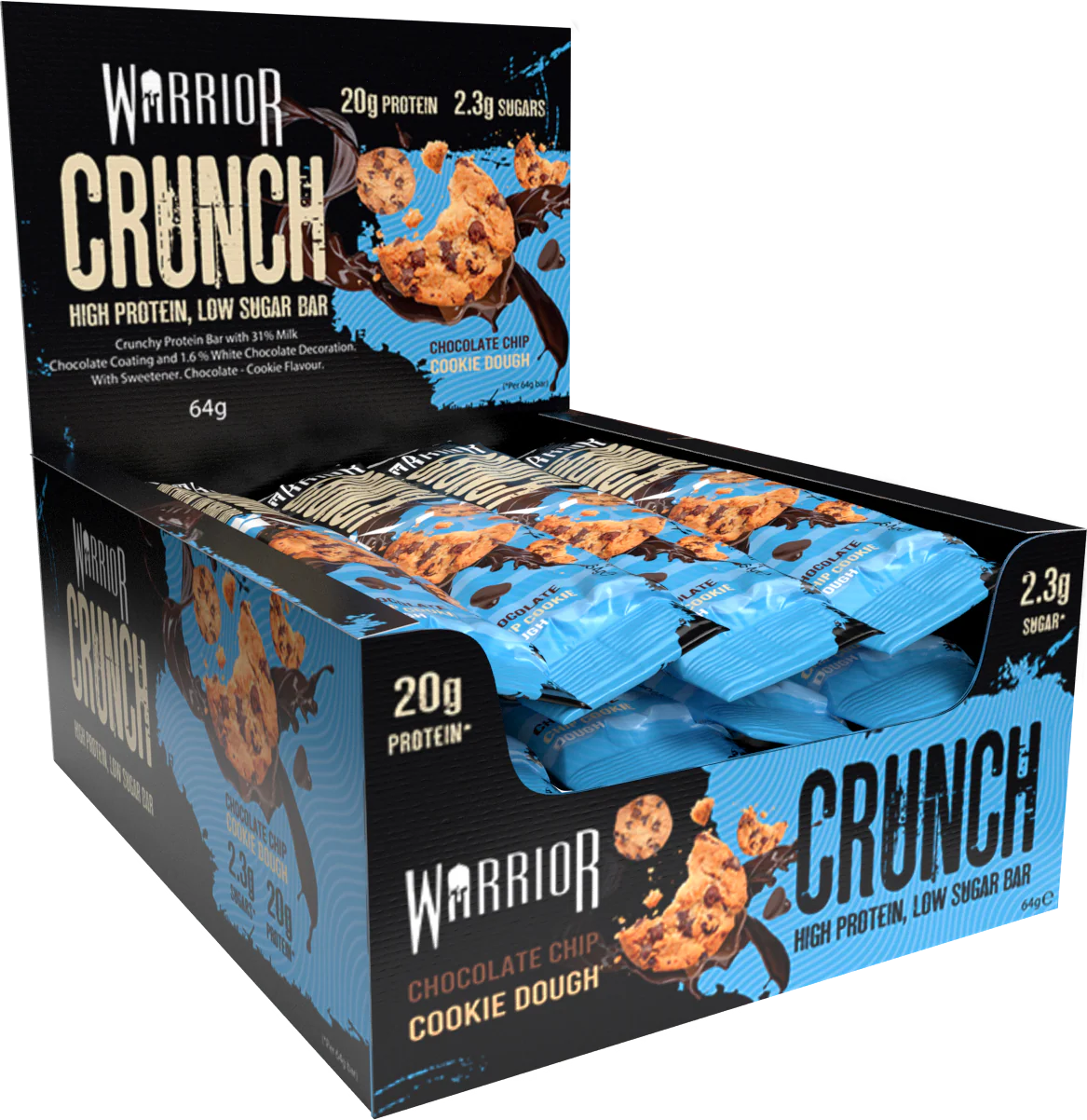 Crunch Bar Protéin - WARRIOR - Diét-éthique