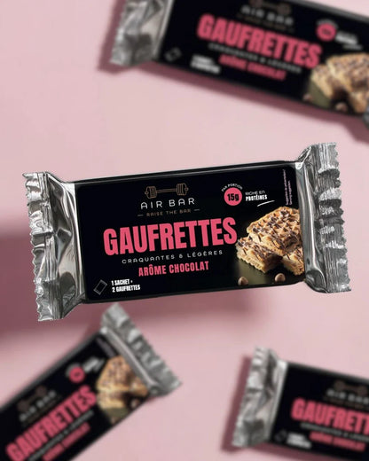 GAUFRETTES 40G - AIR BAR - Diét-éthique