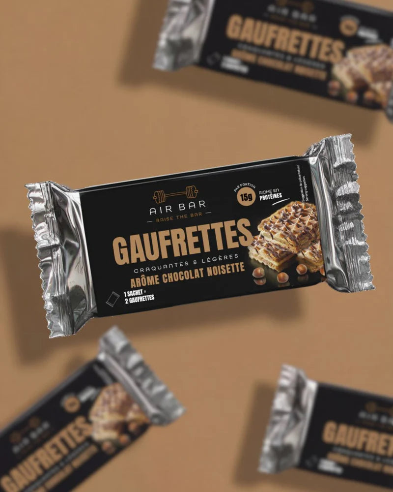GAUFRETTES 40G - AIR BAR - Diét-éthique