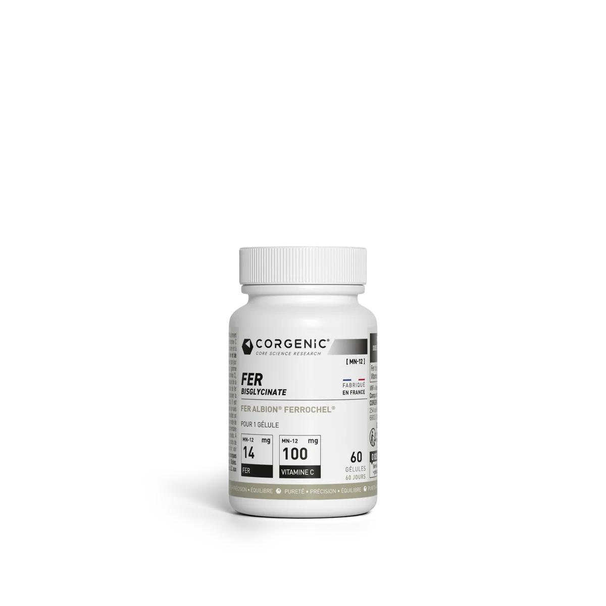 FER BISGLYCINATE - CORGENIC
