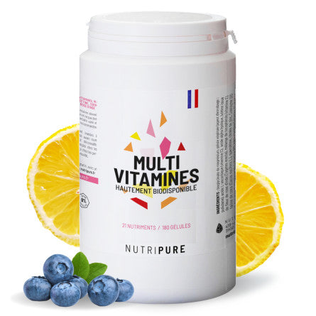 MULTI VITAMINES 60 GELLULES - NUTRIPURE