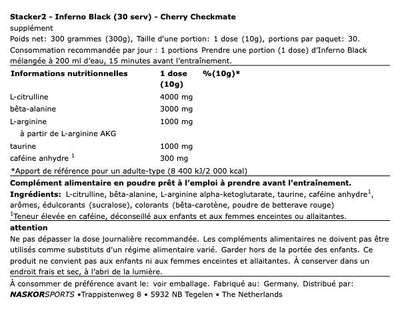 INFERNO BLACK Pré workout - STACKER2