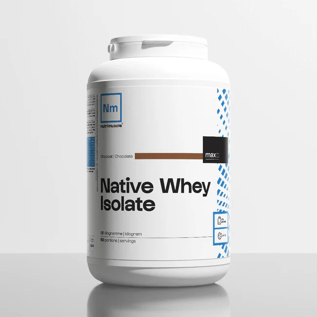 Whey Native Isolate (Low lactose) - NUTRIMUSCLE - Diét-éthique