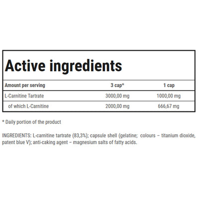 L-CARNITINE 3000 - TREC NUTRITION