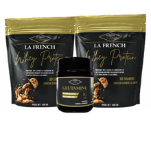 PACK 2 WHEY+GLUTA - LA FRENCH NUTRITION
