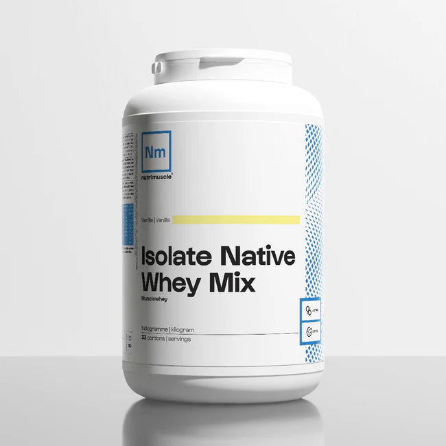 ISO NATIVE WHEY MIX - NUTRIMUSCLE - Diét-éthique