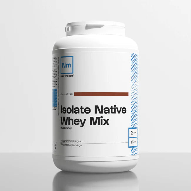 ISO NATIVE WHEY MIX - NUTRIMUSCLE - Diét-éthique