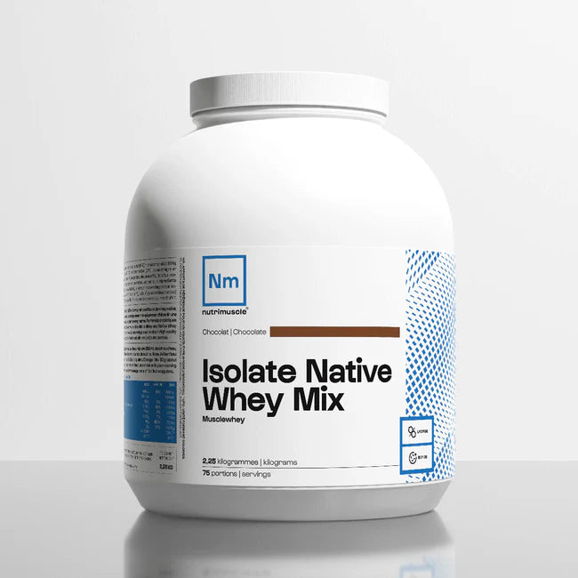 ISO NATIVE WHEY MIX - NUTRIMUSCLE - Diét-éthique