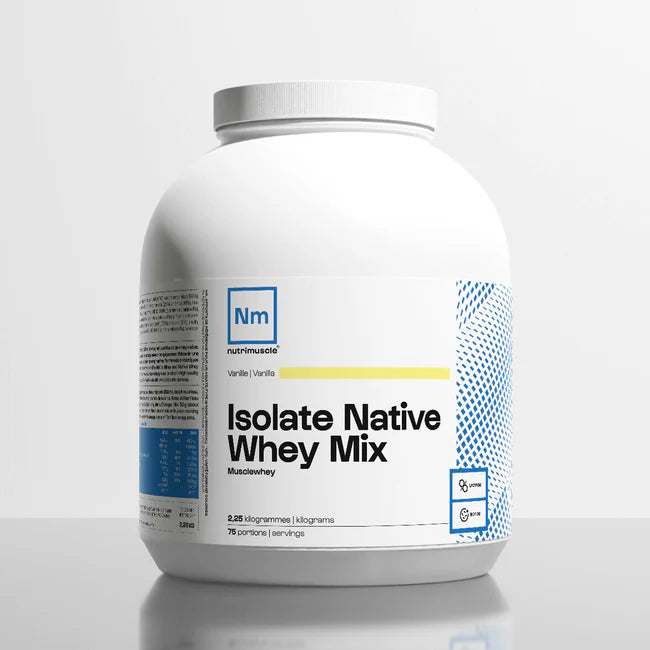 ISO NATIVE WHEY MIX - NUTRIMUSCLE - Diét-éthique