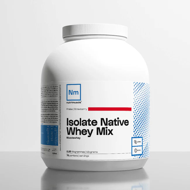 ISO NATIVE WHEY MIX - NUTRIMUSCLE - Diét-éthique