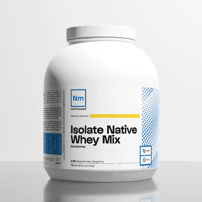 ISO NATIVE WHEY MIX - NUTRIMUSCLE - Diét-éthique