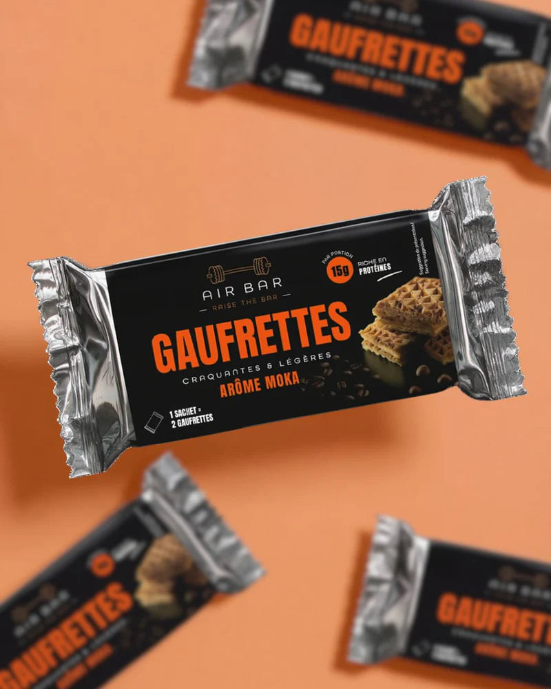 GAUFRETTES 40G - AIR BAR - Diét-éthique