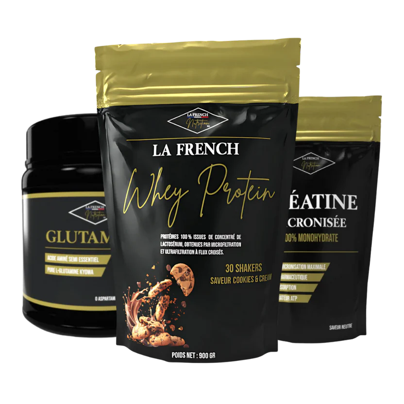 PACK CROISSANCE MUSCULAIRE - LA FRENCH NUTRITION