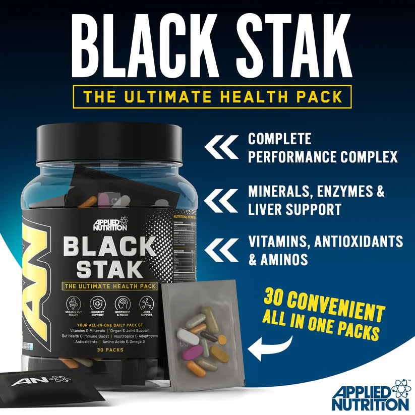 BLACK STACK - APPLIED NUTRITION - Diét-éthique
