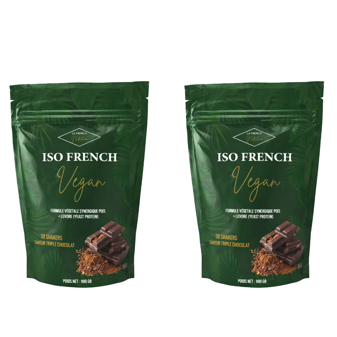 ISO PROTEIN VEGAN 900G - LA FRENCH NUTRITION - Diét-éthique