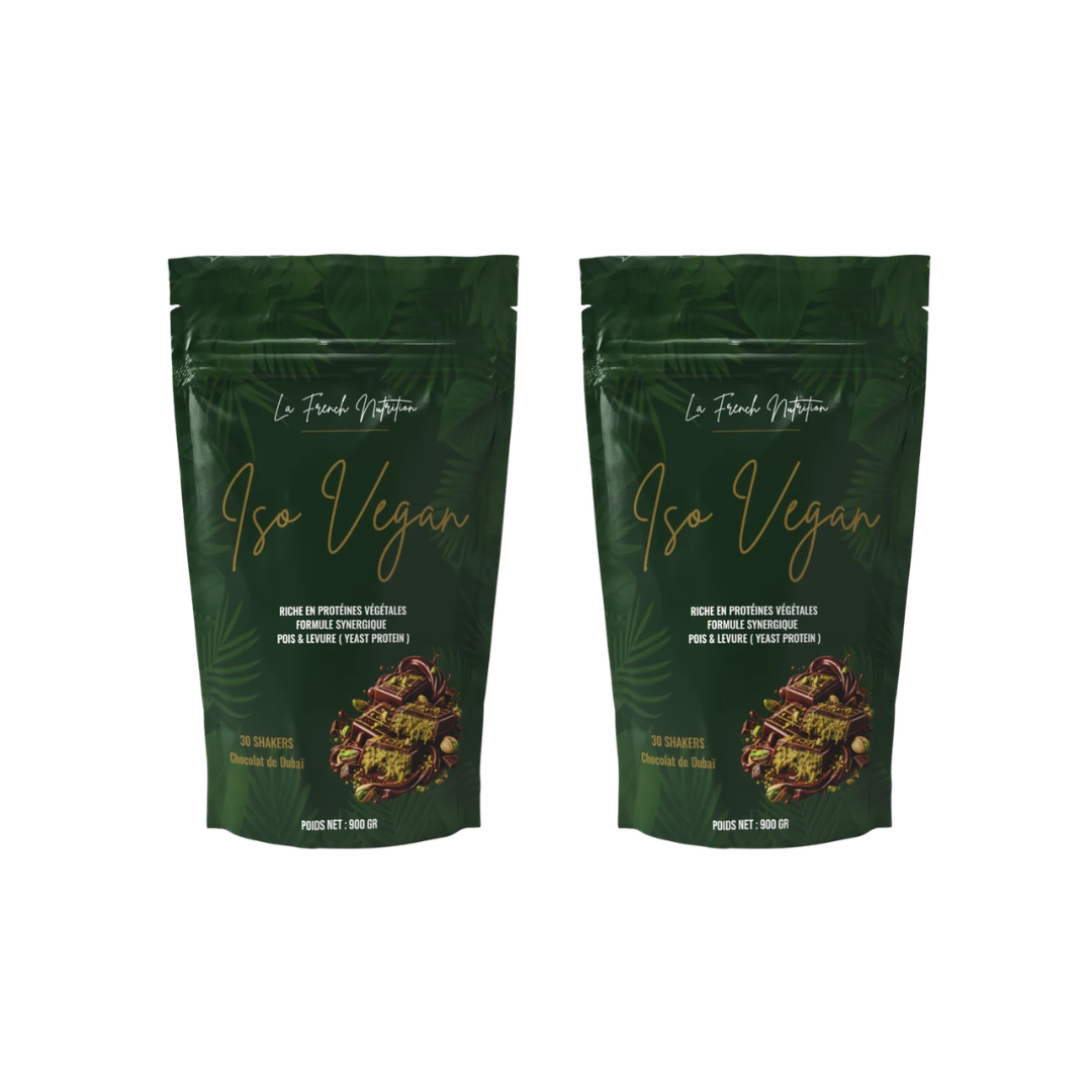 ISO PROTEIN VEGAN 900G - LA FRENCH NUTRITION - Diét-éthique