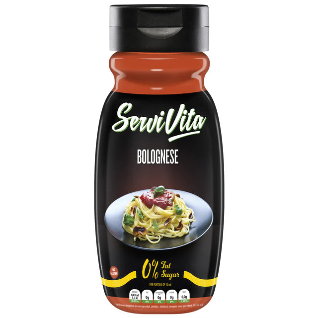 SAUCE ZERO 320ML SERVIVITA CHOCOLAT - AMIX - Diét-éthique