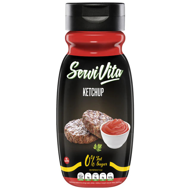SAUCE ZERO 320ML SERVIVITA CHOCOLAT - AMIX - Diét-éthique