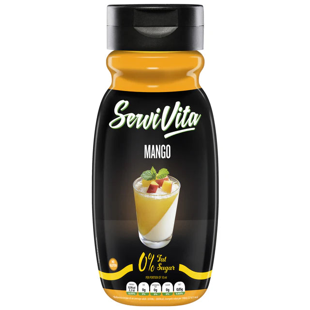 SAUCE ZERO 320ML SERVIVITA CHOCOLAT - AMIX - Diét-éthique