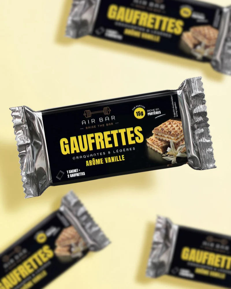 GAUFRETTES 40G - AIR BAR - Diét-éthique