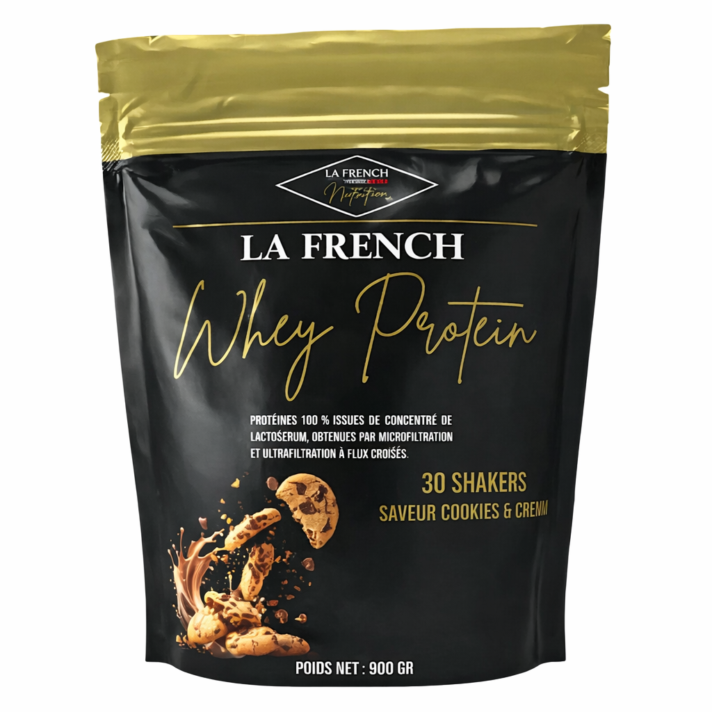 WHEY PROTEIN 900G - LA FRENCH NUTRITION - Diét-éthique