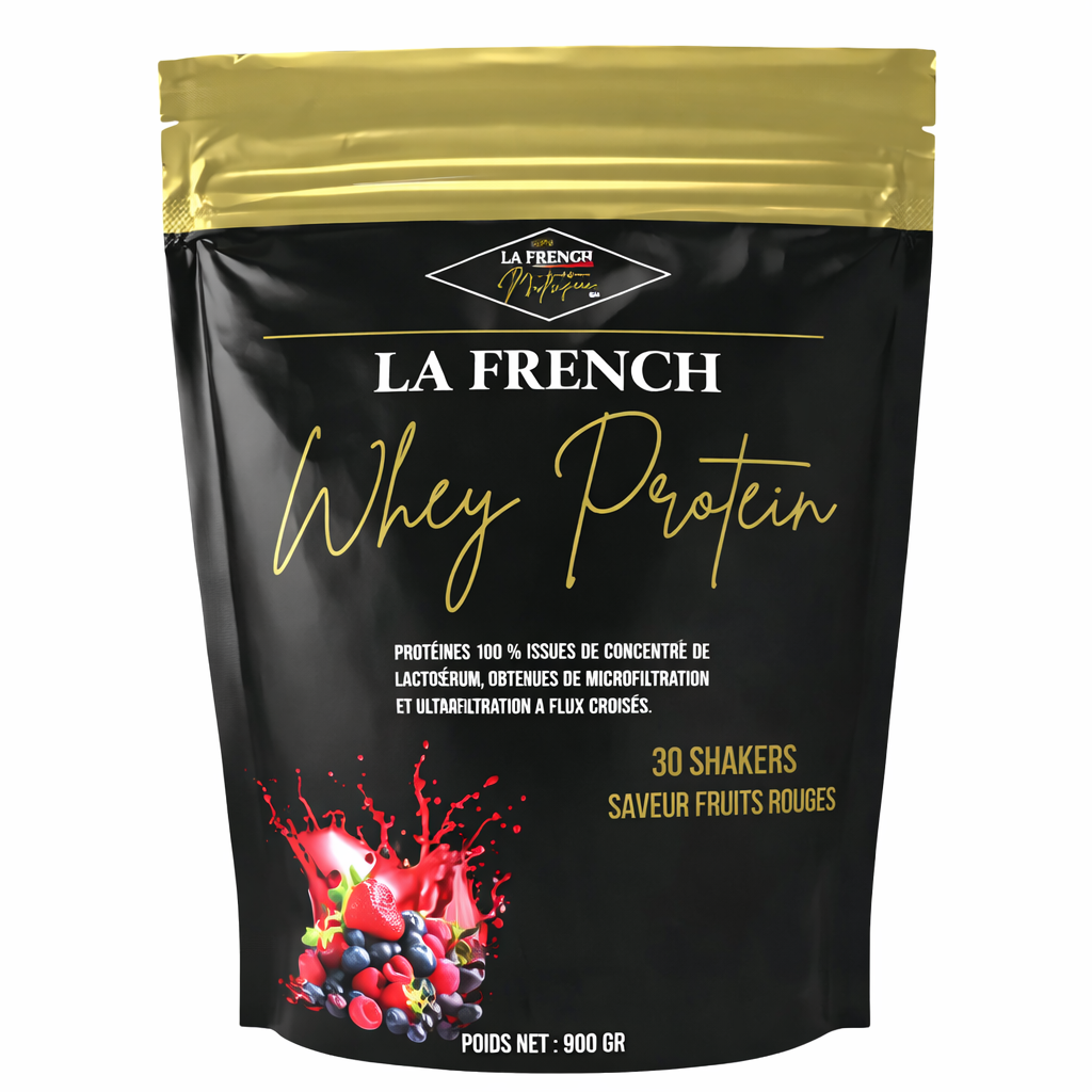 WHEY PROTEIN 900G - LA FRENCH NUTRITION - Diét-éthique