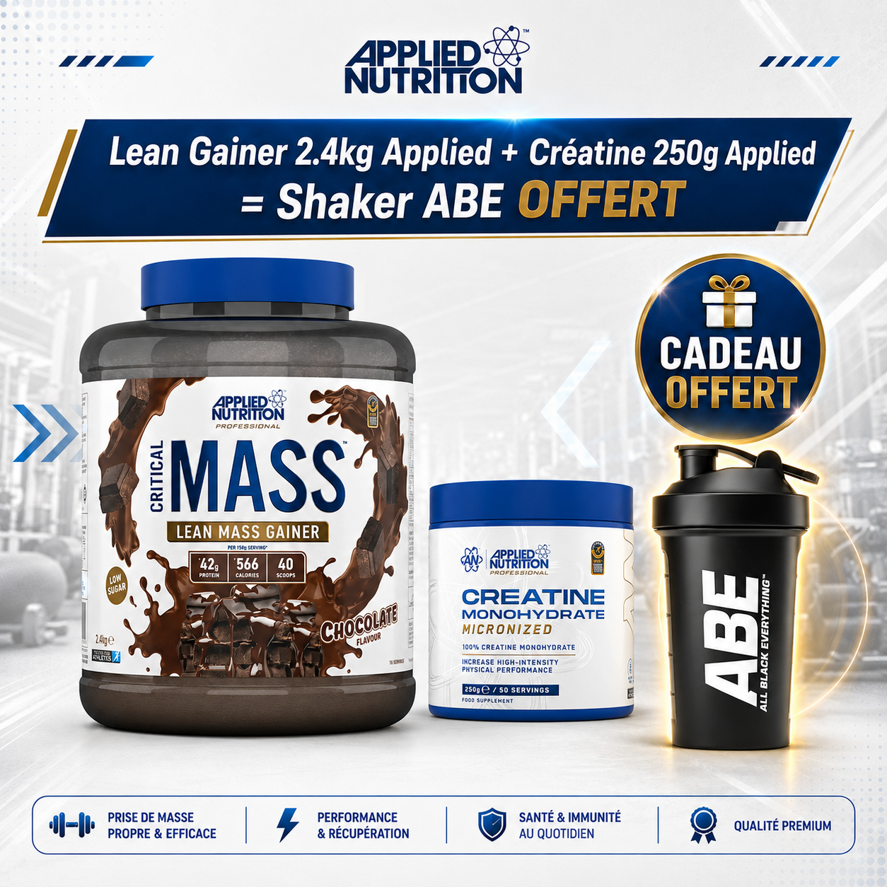 PACK LEAN GAINER 2.4KG APPLIED NUTRITION