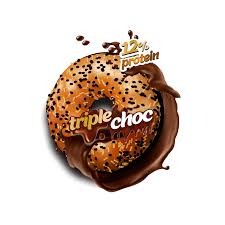 FIT FOOD BAGEL TRIPLE CHOCOLATE - LifePro